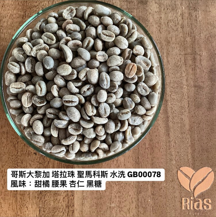 [咖啡生豆] 哥斯大黎加 塔拉珠 聖馬科斯 水洗
