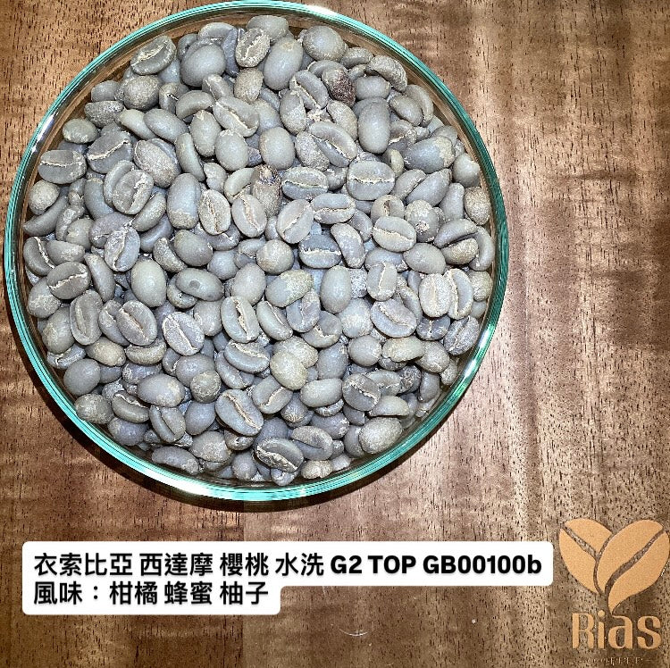 [咖啡生豆] 衣索比亞 西達摩 櫻桃 水洗 G2